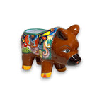 Talavera Pig Planter | Colorful Hand - Painted Mexican Pottery Talavera Planter La Vie Bien Talavera Pig Planter | Colorful Hand - Painted Mexican Pottery