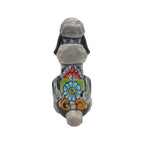 Talavera Poodle Statue | Day of the Dead Ceramic Art Talavera Statue La Vie Bien Talavera Poodle Statue | Day of the Dead Ceramic Art