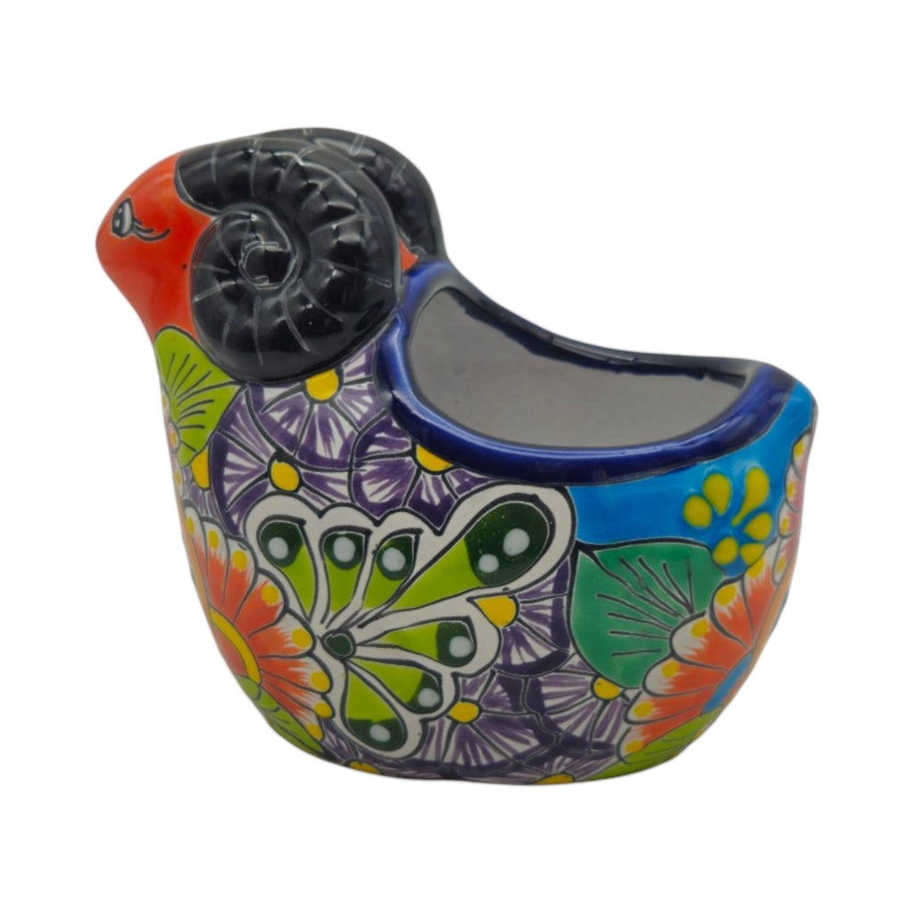 Talavera Ram Planter | Colorful Mexican Sheep Ceramic Pot Talavera Planter La Vie Bien Talavera Ram Planter | Colorful Mexican Sheep Ceramic Pot