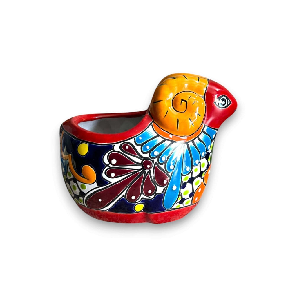 Talavera Ram Planter | Colorful Mexican Sheep Ceramic Pot Talavera Planter La Vie Bien Talavera Ram Planter | Colorful Mexican Sheep Ceramic Pot