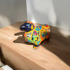 Talavera Ram Planter | Hand - Painted Mexican Ceramic Sheep Pot Talavera Planter La Vie Bien Talavera Ram Planter | Hand - Painted Mexican Ceramic Sheep Pot