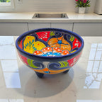 Talavera Salsa Bowl | Handcrafted Mexican Molcajete Talavera Salsa Bowl La Vie Bien Talavera Salsa Bowl | Handcrafted Mexican Molcajete