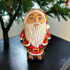 Talavera Santa Statue | Hand - Painted Holiday Decor Talavera Statue La Vie Bien Talavera Santa Statue | Hand - Painted Holiday Decor