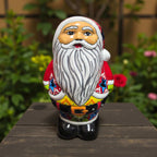 Talavera Santa Statue | Hand - Painted Holiday Decor Talavera Statue La Vie Bien Talavera Santa Statue | Hand - Painted Holiday Decor