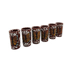 Talavera Shot Glass | Monarch Butterfly Design Mexican Shot Glass La Vie Bien Talavera Shot Glass | Monarch Butterfly Design