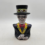 Talavera Skeleton Statue | Day of the Dead Catrin