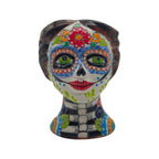 Talavera Skull Face Planter | Hand-Painted Day of the Dead Pottery Talavera Planter La Vie Bien Talavera Skull Face Planter | Hand-Painted Day of the Dead Pottery