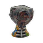 Talavera Skull Face Planter | Hand-Painted Day of the Dead Pottery Talavera Planter La Vie Bien Talavera Skull Face Planter | Hand-Painted Day of the Dead Pottery