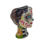 Talavera Skull Face Planter | Hand-Painted Day of the Dead Pottery Talavera Planter La Vie Bien Talavera Skull Face Planter | Hand-Painted Day of the Dead Pottery