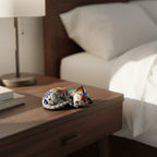 Talavera Sleeping Cat Figurine | Hand-Painted Mexican Decor Talavera Figurine La Vie Bien Talavera Sleeping Cat Figurine | Hand-Painted Mexican Decor