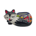 Talavera Sleeping Fox Planter | Hand-Painted Mexican Pottery Talavera Planter La Vie Bien Talavera Sleeping Fox Planter | Hand-Painted Mexican Pottery