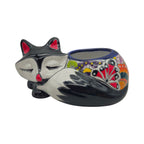 Talavera Sleeping Fox Planter | Hand-Painted Mexican Pottery Talavera Planter La Vie Bien Talavera Sleeping Fox Planter | Hand-Painted Mexican Pottery