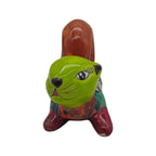 Talavera Squirrel Statue | Colorful Hand-Painted Mexican Figurine Talavera Statue La Vie Bien Talavera Squirrel Statue | Colorful Hand-Painted Mexican Figurine