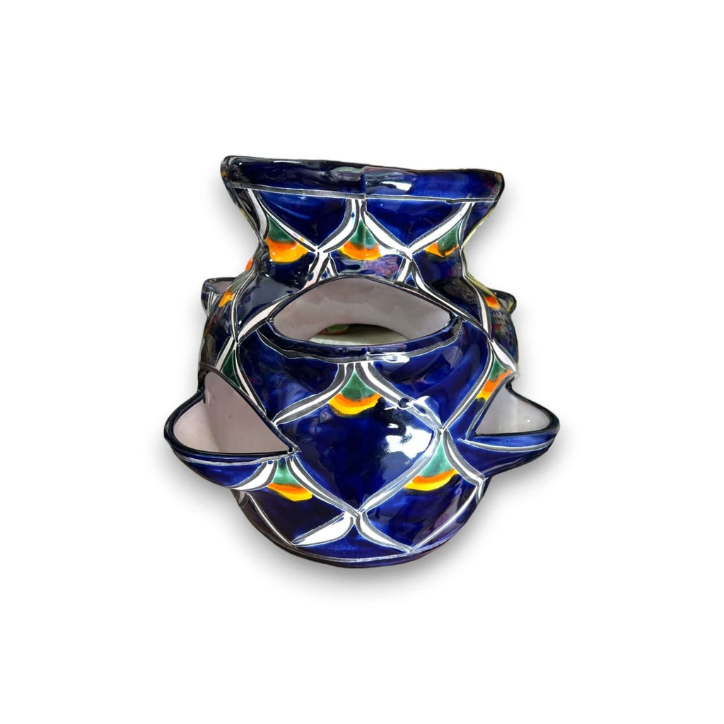 Talavera Strawberry Planter | Blue Peacock Design