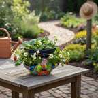 Talavera Strawberry Planter | Hand - Painted Mexican Pot Talavera Planter La Vie Bien Talavera Strawberry Planter | Hand - Painted Mexican Pot