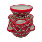 Talavera Strawberry Planter | Red Peacock Design Talavera Planter La Vie Bien Talavera Strawberry Planter | Red Peacock Design