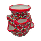 Talavera Strawberry Planter | Red Peacock Design Talavera Planter La Vie Bien Talavera Strawberry Planter | Red Peacock Design