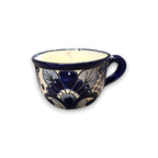 Talavera Tea Cup Planter | Hand-Painted Mexican Ceramic Pot Talavera Planter La Vie Bien Talavera Tea Cup Planter | Hand-Painted Mexican Ceramic Pot