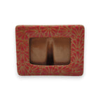 Talavera Terracotta Photo Frame | Pink Floral Accent Talavera Picture Frame La Vie Bien Talavera Terracotta Photo Frame | Pink Floral Accent