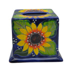 Talavera Tissue Box Cover | Sunflower Design Talavera Tissue Box La Vie Bien Talavera Tissue Box Cover | Sunflower Design