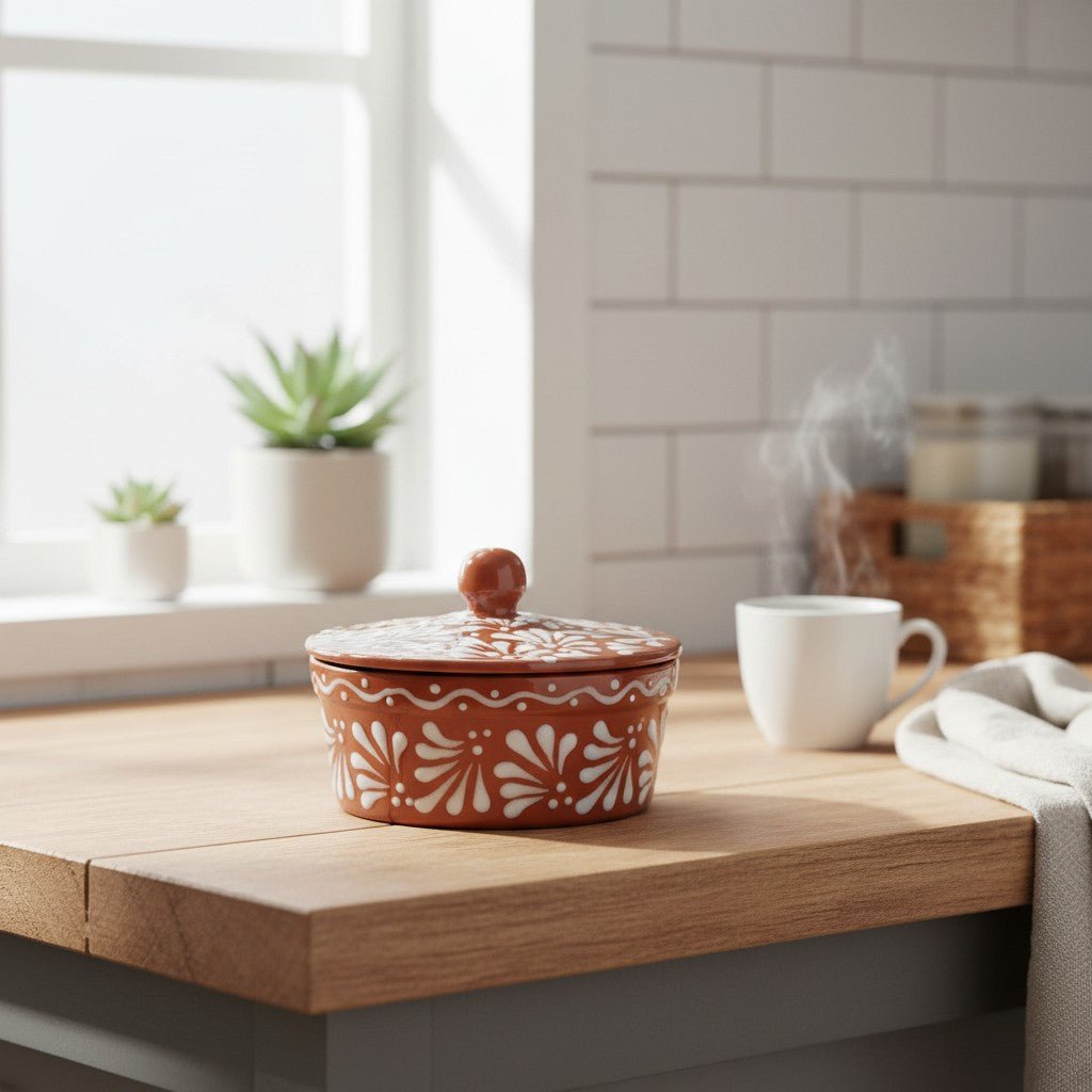 Talavera Tortilla Warmer | Glazed Terracotta Kitchenware Talavera Tortilla Warmer La Vie Bien Talavera Tortilla Warmer | Glazed Terracotta Kitchenware