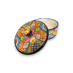 Talavera Tortilla Warmer | Hand-Painted Mexican Ceramic Dish Talavera Tortilla Warmer La Vie Bien Talavera Tortilla Warmer | Hand-Painted Mexican Ceramic Dish