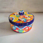Talavera Tortilla Warmer | Hand - Painted Mexican Ceramic Dish Talavera Tortilla Warmer La Vie Bien Talavera Tortilla Warmer | Hand - Painted Mexican Ceramic Dish