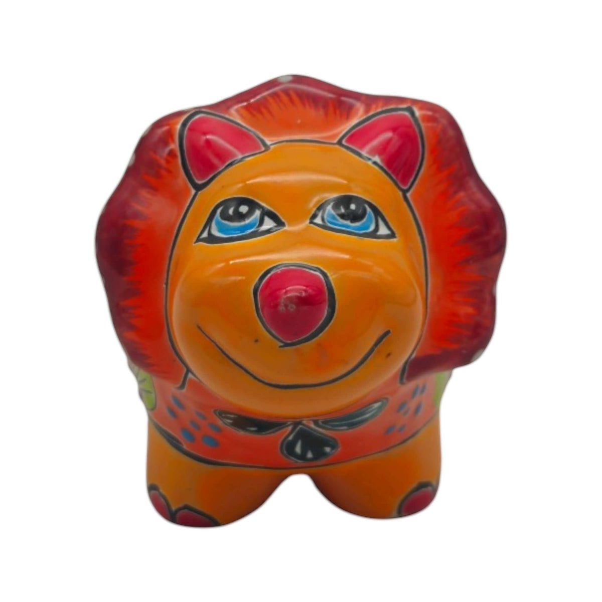Talavera Triceratops Planter | Colorful Mexican Succulent Pot Talavera Planter La Vie Bien Talavera Triceratops Planter | Colorful Mexican Succulent Pot