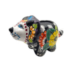 Talavera Triceratops Planter | Day of the Dead Dinosaur Talavera Planter La Vie Bien Talavera Triceratops Planter | Day of the Dead Dinosaur
