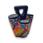 Talavera Utensil Holder | Colorful Handcrafted Mexican Organizer Talavera Utensil Holder La Vie Bien Talavera Utensil Holder | Colorful Handcrafted Mexican Organizer