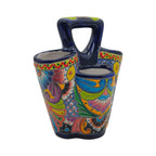 Talavera Utensil Holder | Hand-Painted Mexican Kitchen Organizer Talavera Utensil Holder La Vie Bien Talavera Utensil Holder | Hand-Painted Mexican Kitchen Organizer