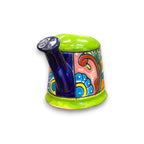 Talavera Watering Can Planter | Hand-Painted Mexican Pottery Talavera Planter La Vie Bien Talavera Watering Can Planter | Hand-Painted Mexican Pottery