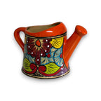 Talavera Watering Can Planter | Hand-Painted Mexican Pottery Talavera Planter La Vie Bien Talavera Watering Can Planter | Hand-Painted Mexican Pottery