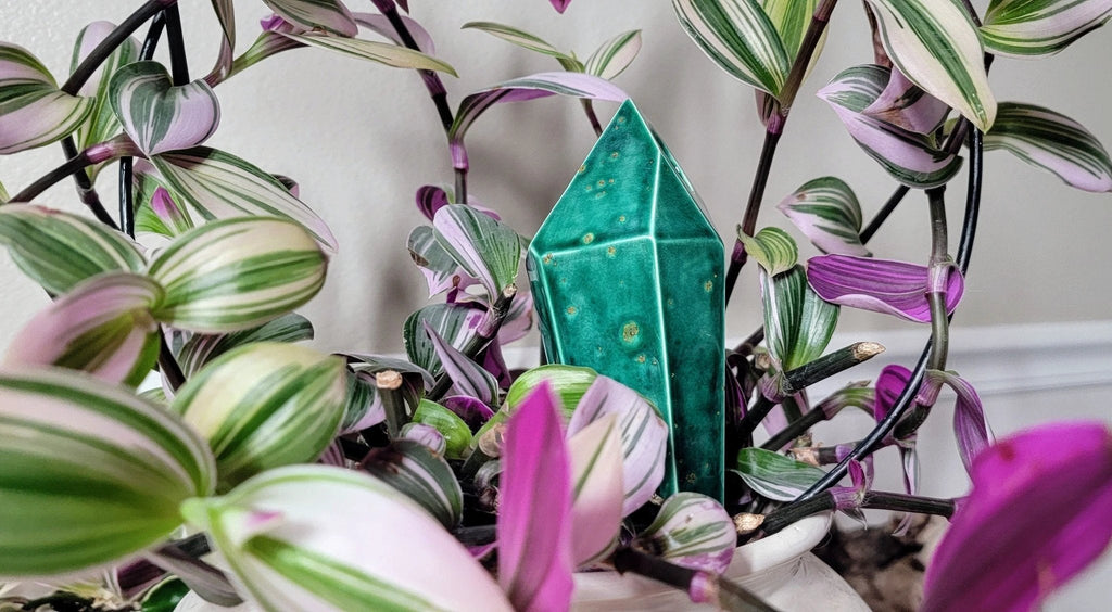 Tall Crystal Plant Watering Spike