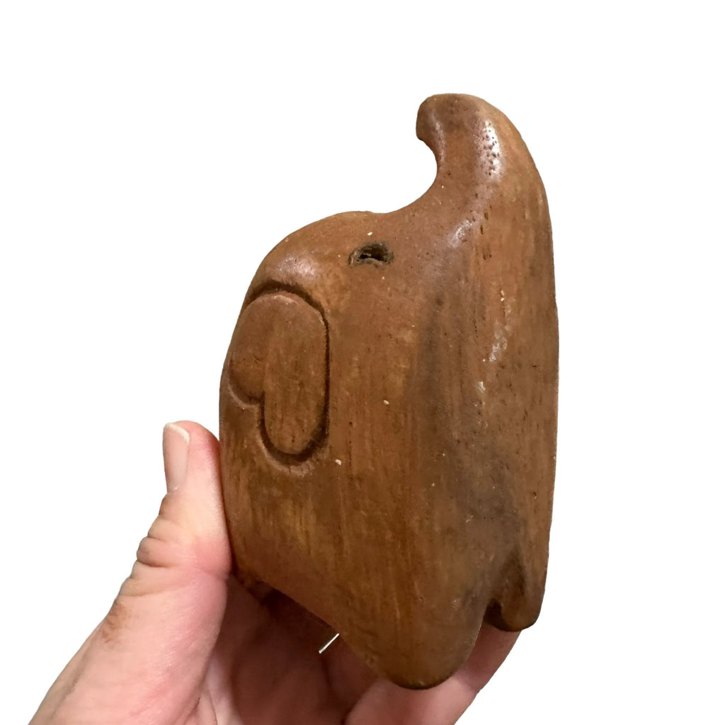 Tall Dark Oak Love Elephant by Music Frog Co