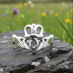 Tallisen Irish Claddagh Ring in Sterling Silver Ring La Vie Bien Tallisen Irish Claddagh Ring in Sterling Silver
