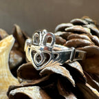 Tallisen Irish Claddagh Ring in Sterling Silver Ring La Vie Bien Tallisen Irish Claddagh Ring in Sterling Silver