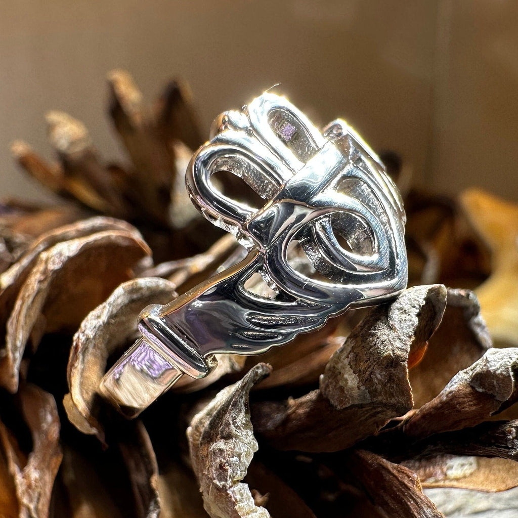 Tallisen Irish Claddagh Ring in Sterling Silver Ring La Vie Bien Tallisen Irish Claddagh Ring in Sterling Silver