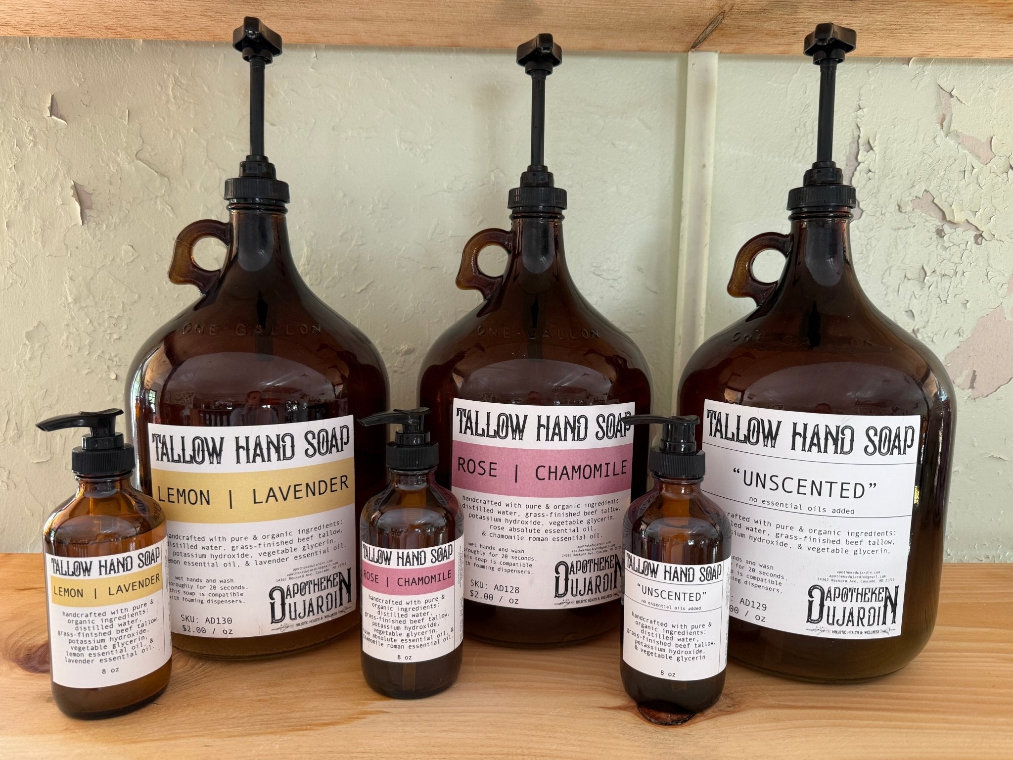 Tallow Liquid Hand Soap La Vie Bien Tallow Liquid Hand Soap