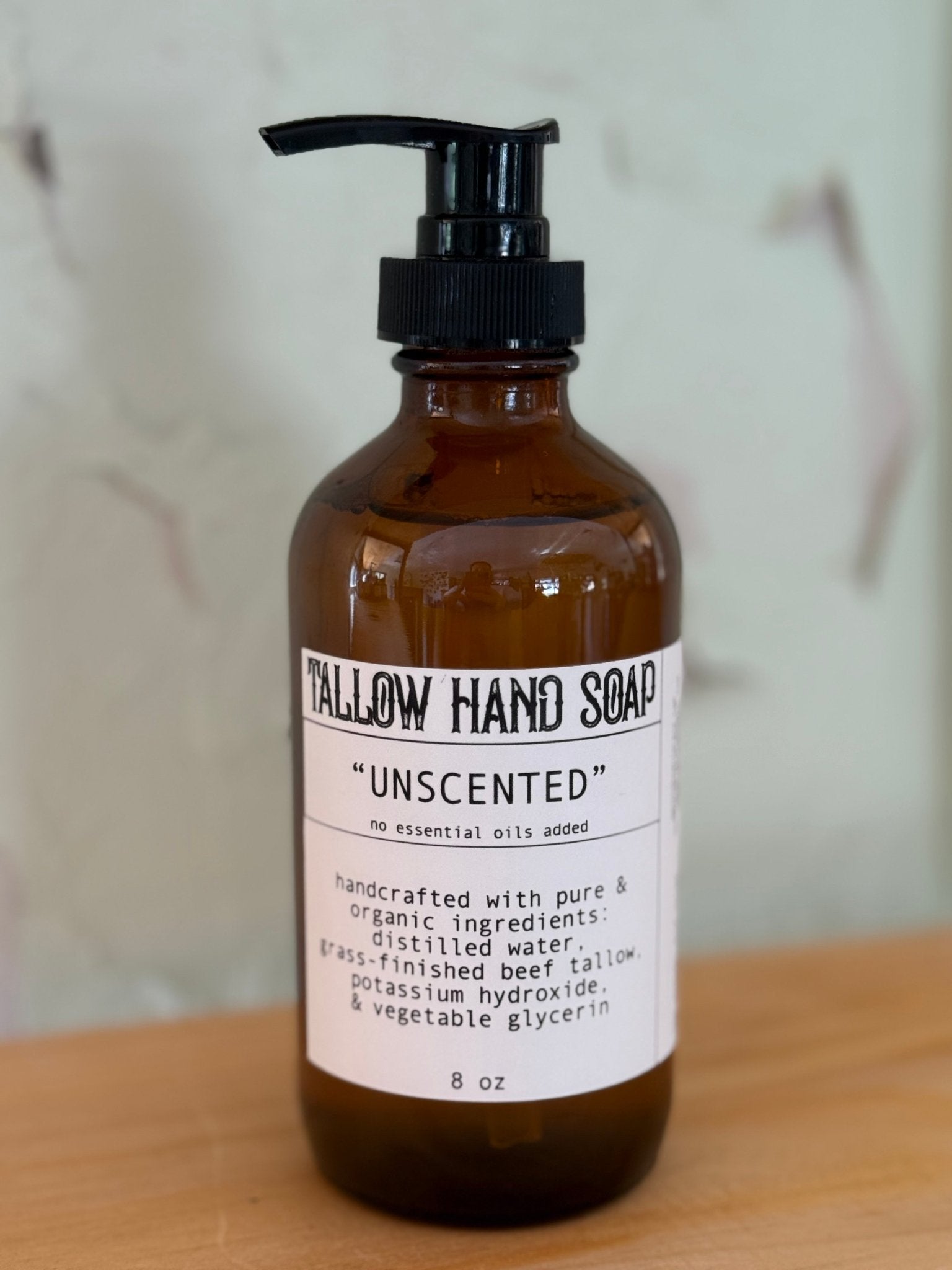 Tallow Liquid Hand Soap La Vie Bien Tallow Liquid Hand Soap