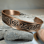 Talorc Celtic Copper Cuff Bracelet Bracelet La Vie Bien Talorc Celtic Copper Cuff Bracelet