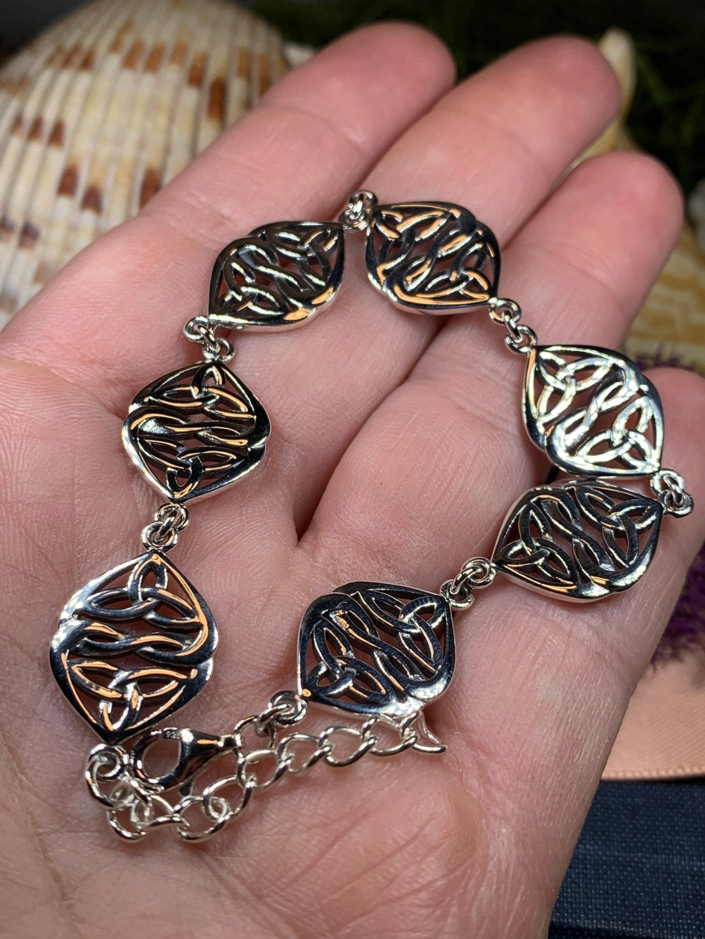 Tamara Celtic Heart Bracelet Link Bracelet La Vie Bien Tamara Celtic Heart Bracelet