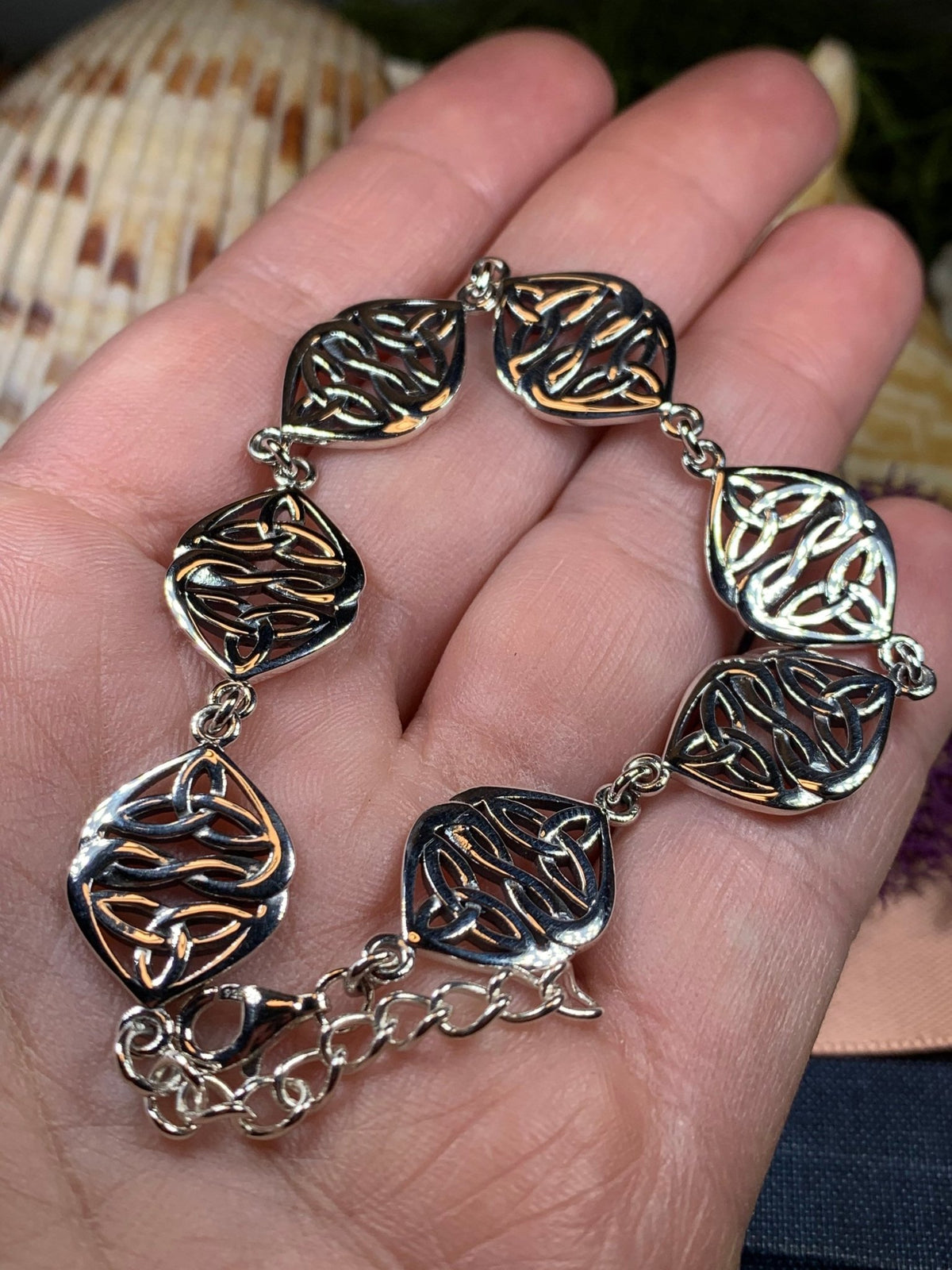 Tamara Celtic Heart Bracelet Link Bracelet La Vie Bien Tamara Celtic Heart Bracelet