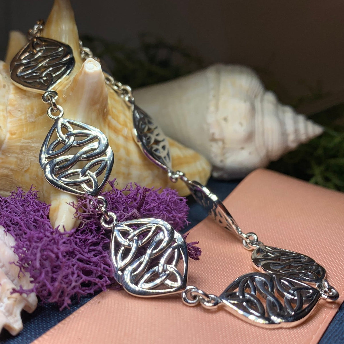 Tamara Celtic Heart Bracelet Link Bracelet La Vie Bien Tamara Celtic Heart Bracelet