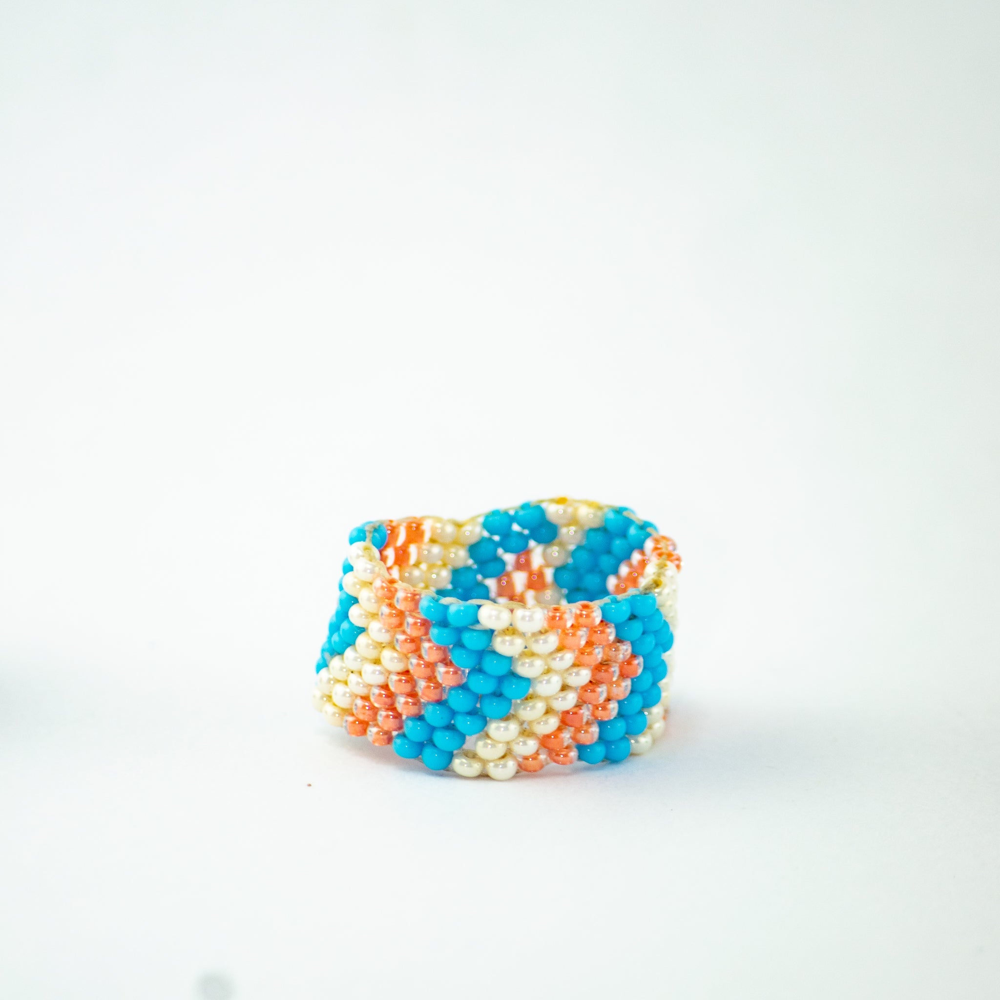Tania Seed Bead Ring (Assorted) - Guatemala Jewelry La Vie Bien Tania Seed Bead Ring (Assorted) - Guatemala