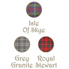 Tartan Highland Cow Lucky Sixpence Ornament Gifts La Vie Bien Tartan Highland Cow Lucky Sixpence Ornament