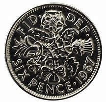 Tartan Thistle Ornament with Lucky Sixpence Gifts La Vie Bien Tartan Thistle Ornament with Lucky Sixpence