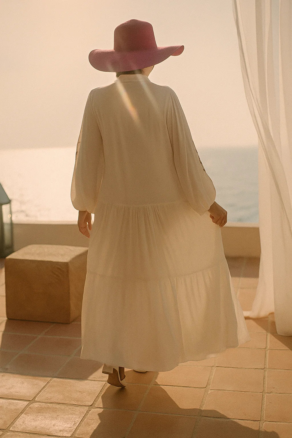 Phoenix Embroidery Dress