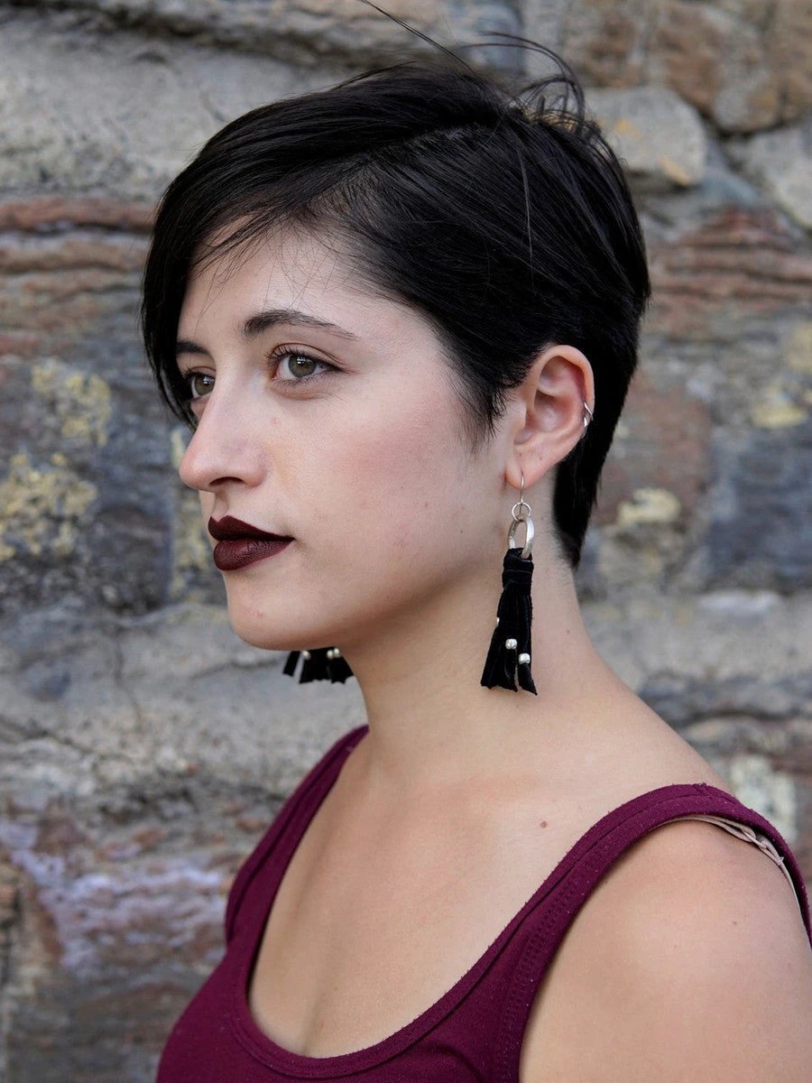 Tassel Artillery Earrings by Fair Anita