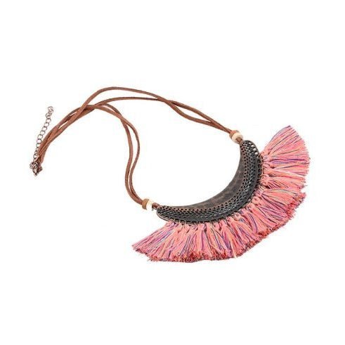 Tassel Bib - Style Statement Necklace (2 Color Options)